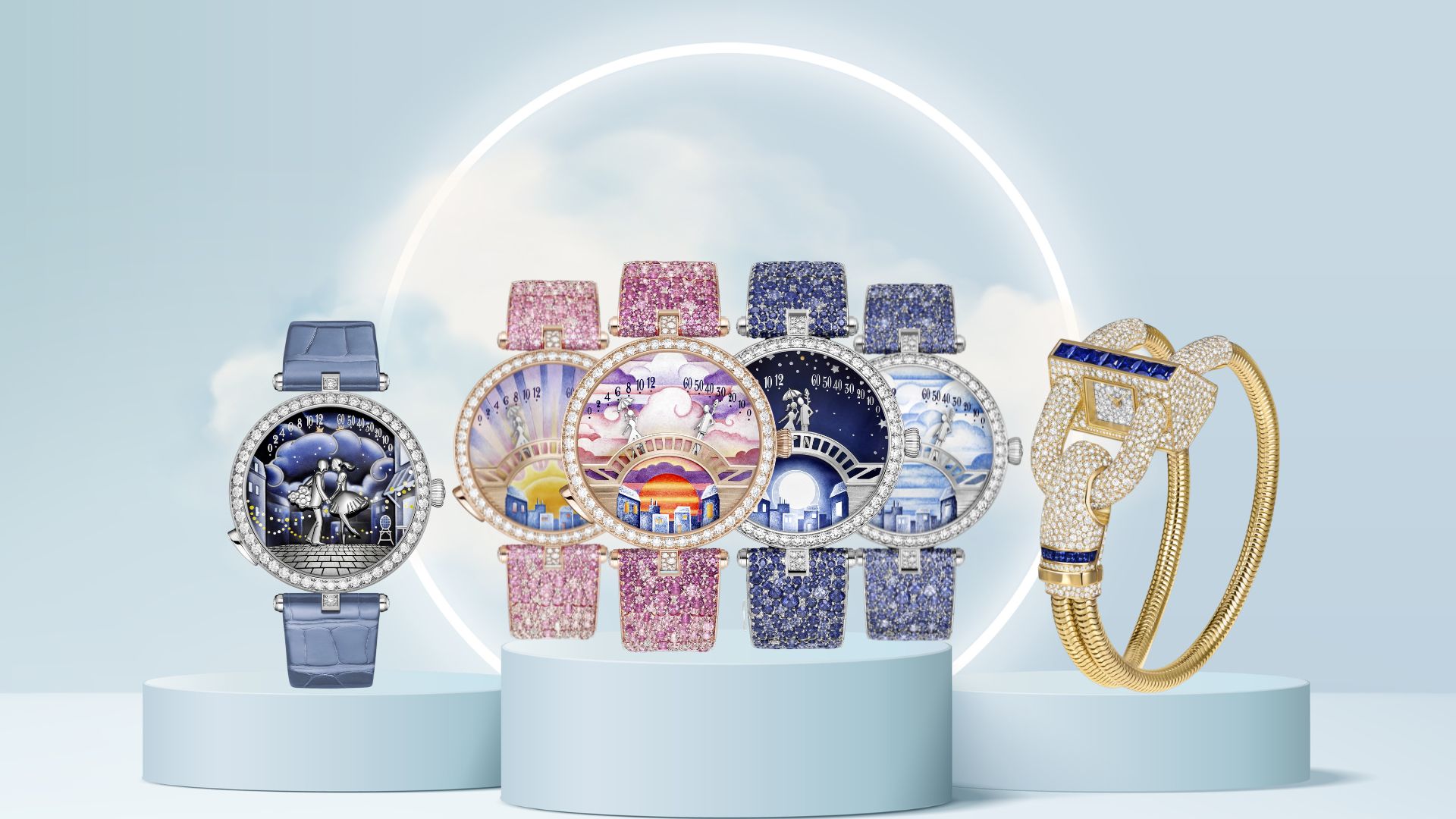 その他 Van Cleef & Arpels Gold and diamond necklace, 'Zip' | 梵克雅寶 'Zip' 黃金及鑽石